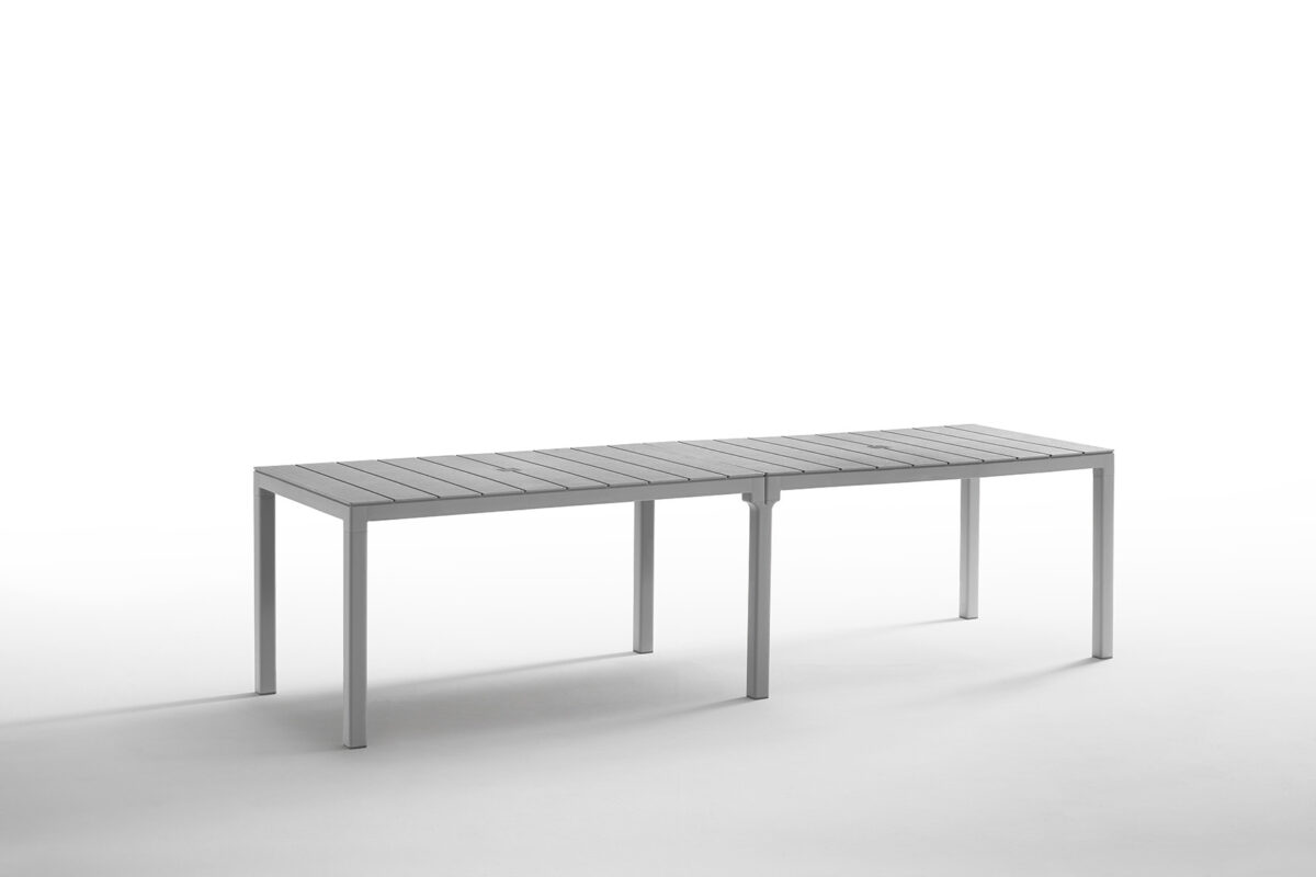 439.9 King Double Dining Table Long Grey