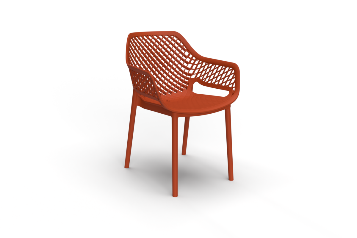 315.77 ARIA ARMCHAIR Brick Red - cushion