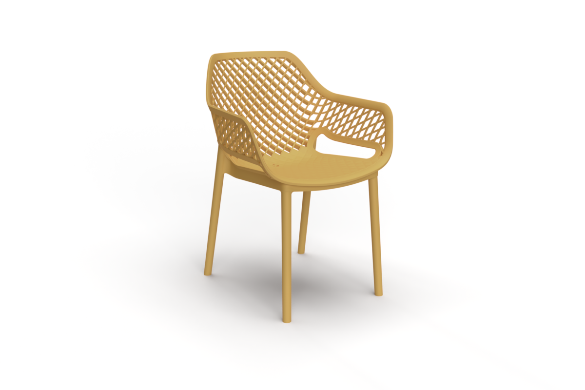 315.88 ARIA ARMCHAIR Senape - cushion